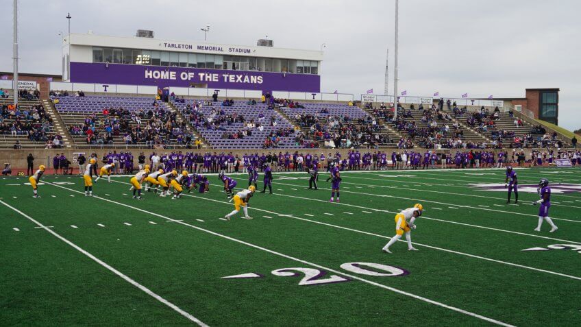 Memorial Stadium in Stephenville, Texas