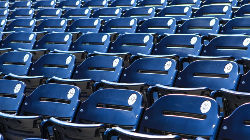 Stadium seats - background.