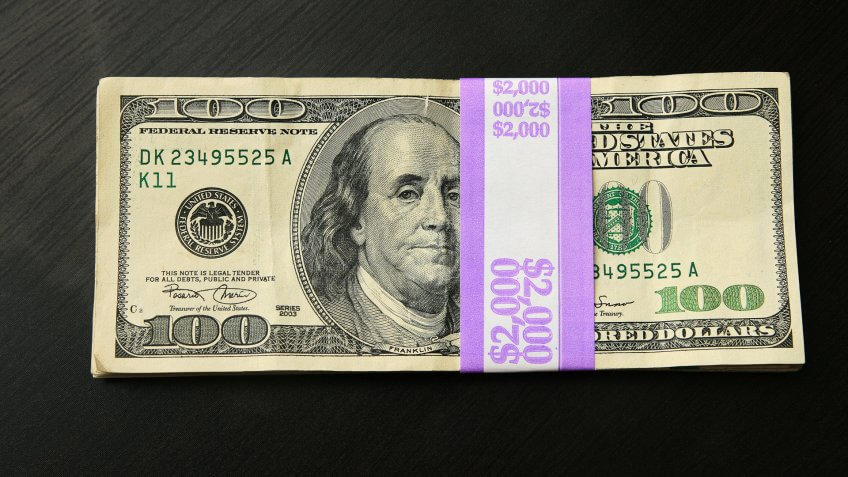 two thousand dollars us cash