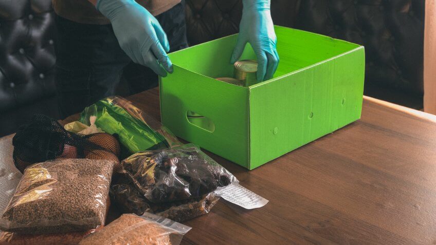 Online Ordering Groceries.