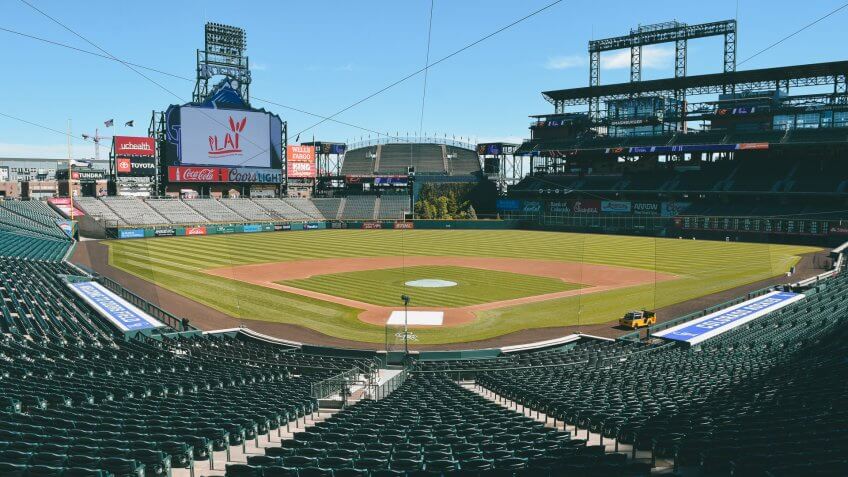 Coors Field baseball park