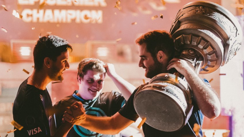 SAINT PETERSBURG, RUSSIA - OCTOBER 2017: Counter Strike: Global Offensive cyber sport event.