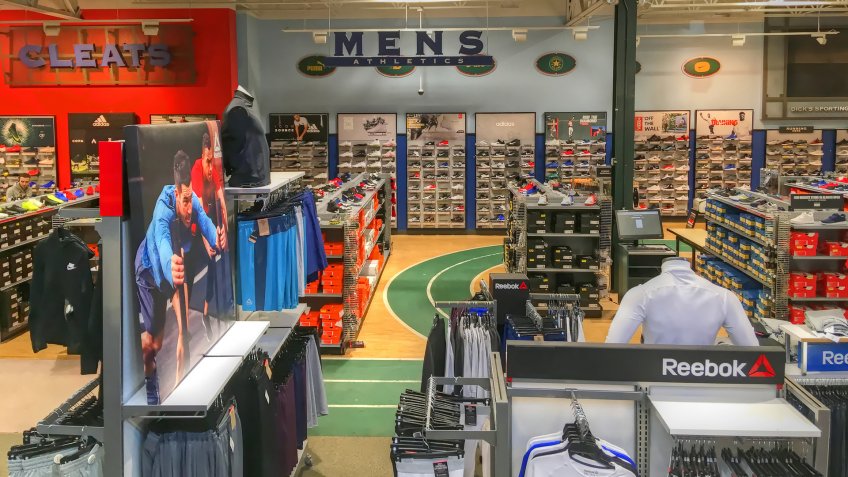 Dicks sporting goods store