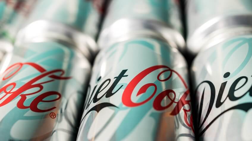 Diet Coke soda