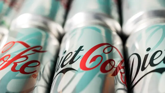 Diet Coke soda