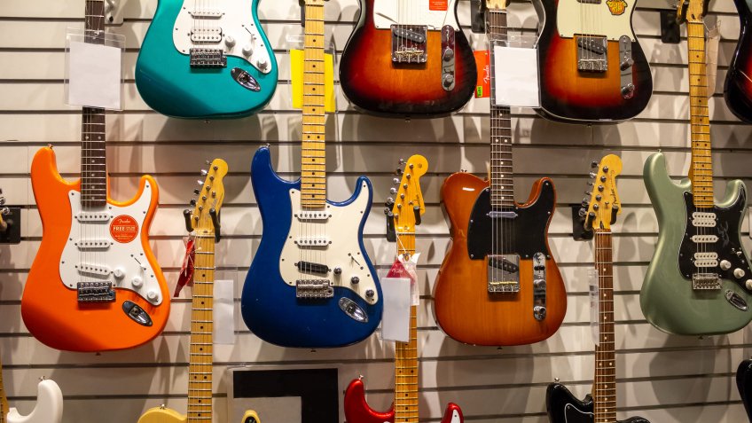 Guitar shop
