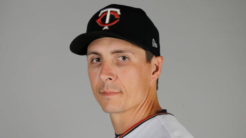 Mandatory Credit: Photo by Brynn Anderson/AP/Shutterstock (10568879dj)This is a 2020 photo of Homer Bailey of the Minnesota Twins baseball team.