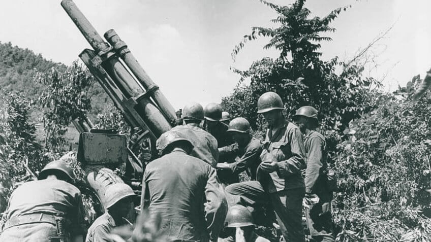 Korean War Signal Corps July 1950