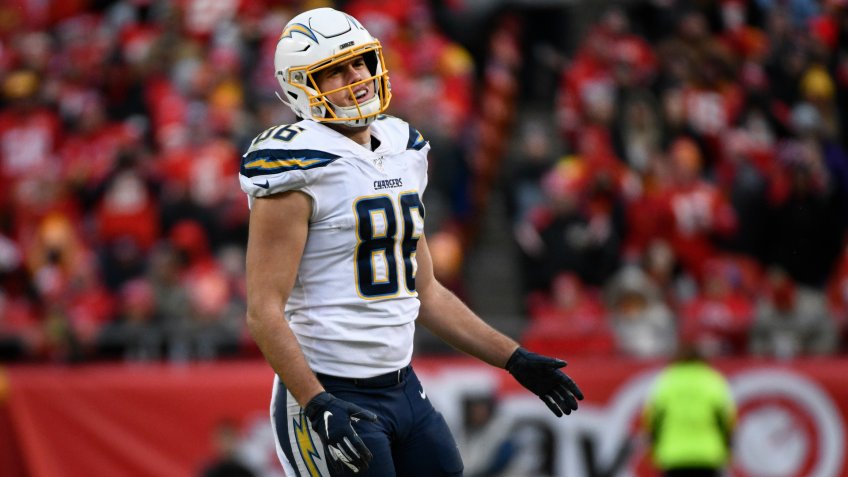 Los Angeles Chargers, tight end, Hunter Henry