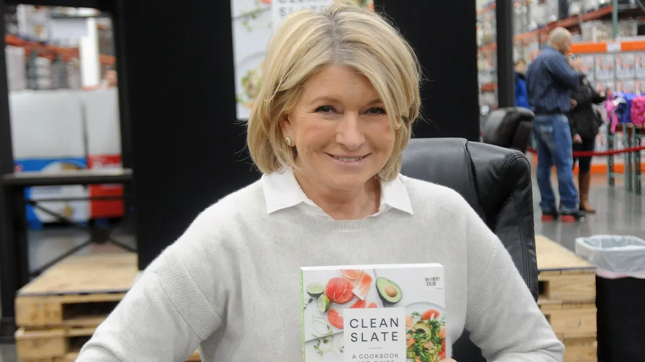 BRIDGEWATER, NJ - FEBRUARY 26:  Martha Stewart attends her book signing for "Clean Slate, A Cookbook and Guide" at Costco Wholesale on February 26, 2015 in Bridgewater, New Jersey.