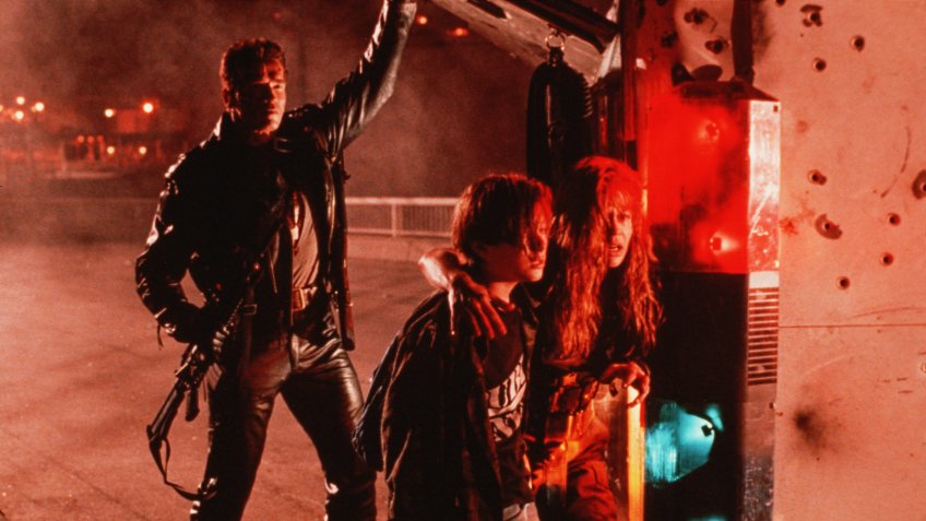 Terminator 2 Judgement Day blockbuster movie