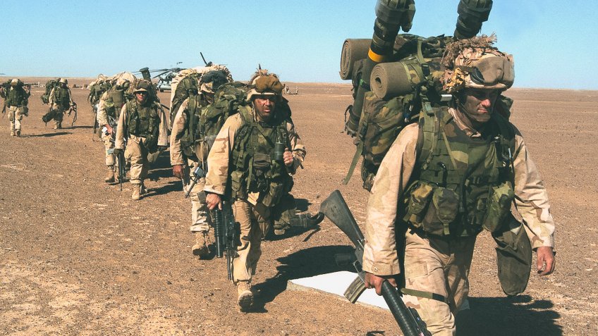 US Marines in Afghanistan 2001 Operation Enduring Freedom 2001