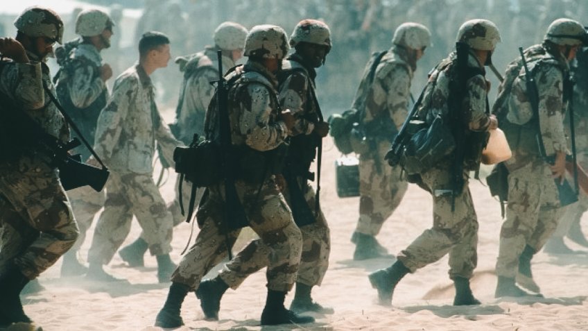 US Troops in Persian Gulf War