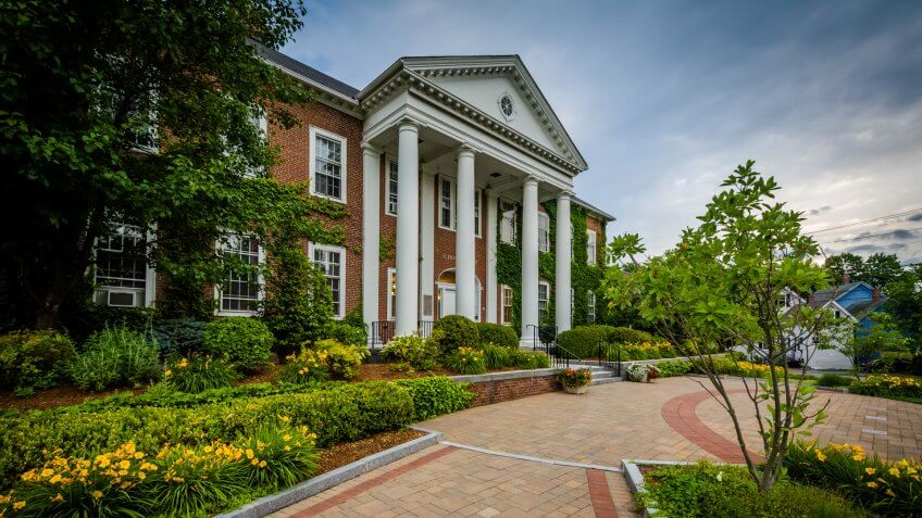 The University of New Hampshire Franklin Pierce Law Center, in Concord, New Hampshire.