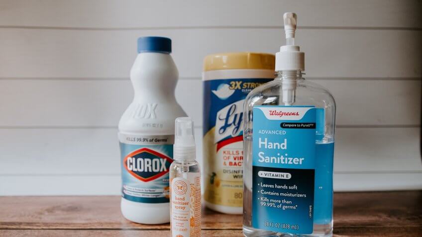 disinfecting supplies