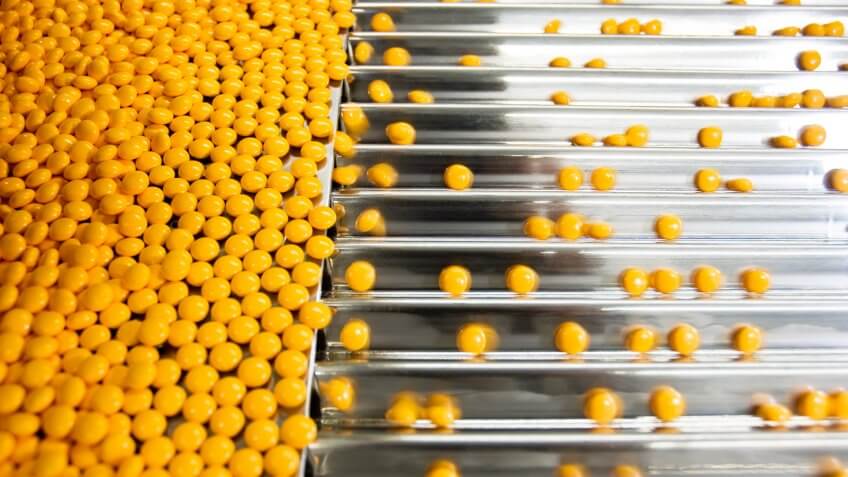 Pills in a Pharmaceutical Industry.