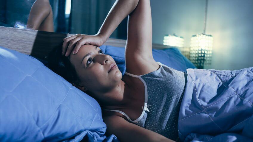 Sleep disorder, insomnia.