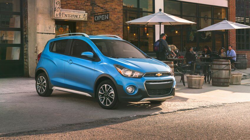 The 2017 Chevrolet Spark ACTIV is a sportier take on the brand’s versatile, connected mini-car, featuring trail-inspired accents and upscale features that complement its urban-chic design.