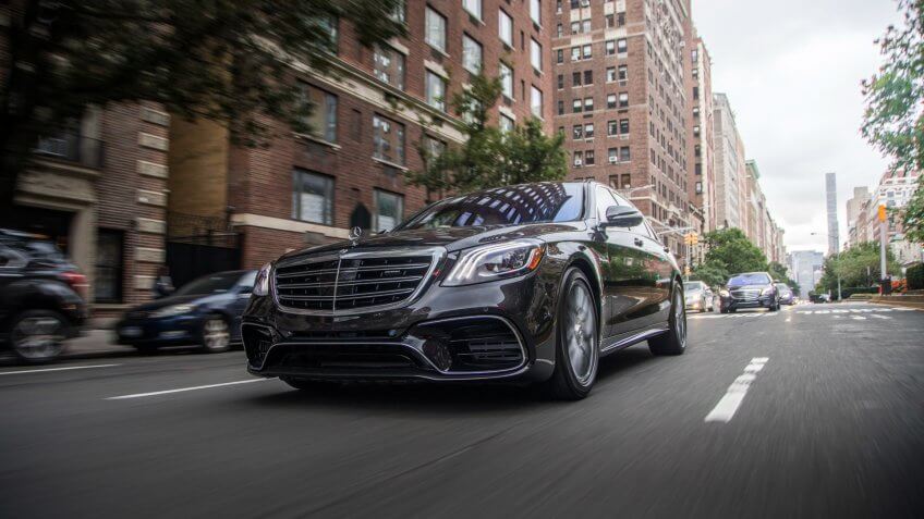 2018 Mercedes-AMG S63 Sedan.