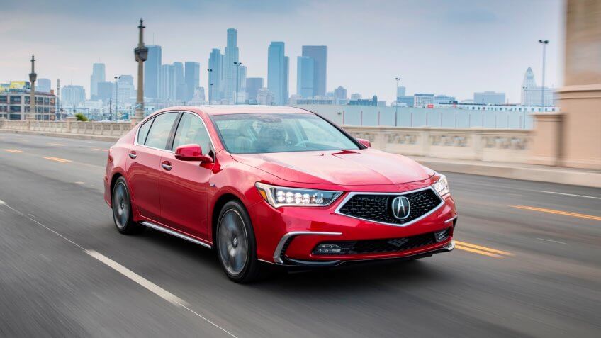 2020 Acura RLX Sport Hybrid.