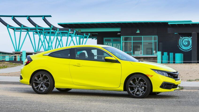2020 Honda Civic Coupe Sport.