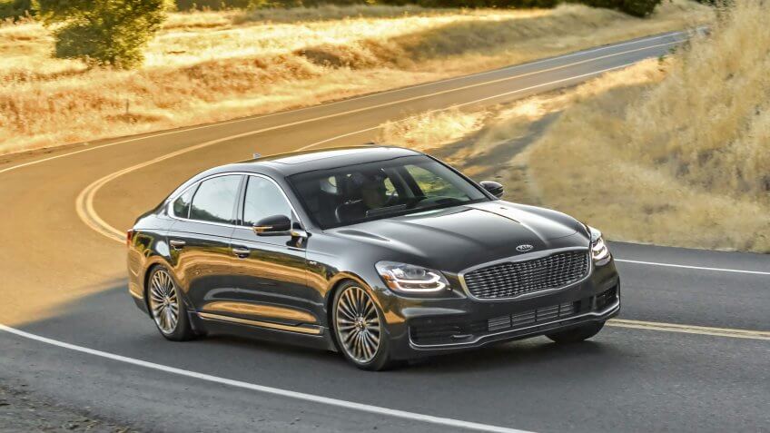 2019, 2020 K900, Exterior, Front 3/4, K900, Kia Motors America, MODELS, photos