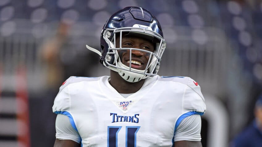Mandatory Credit: Photo by Eric Christian Smith/AP/Shutterstock (10514526ao)Tennessee Titans' A.
