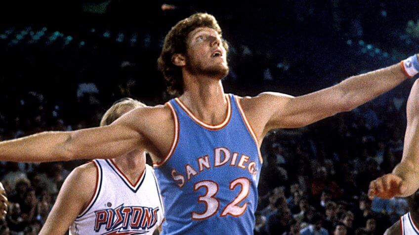 Mandatory Credit: Photo by Mediapunch/Shutterstock (10498131a)Bill Walton 1980Bill Walton 1980.