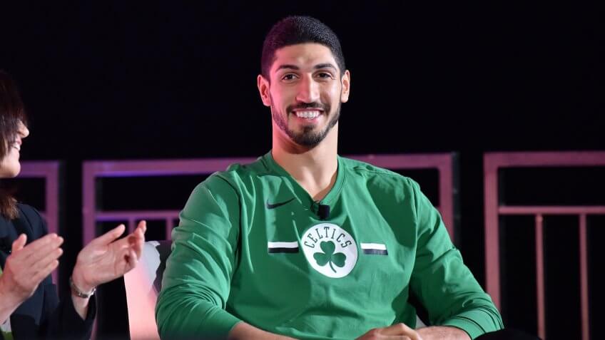 Enes Kanter (NBA Player, Boston Celtics)Disney Presents: Bold Storytelling seminar, Advertising Week New York, AMC Lincoln Square, New York, USA - 24 Sep 2019.