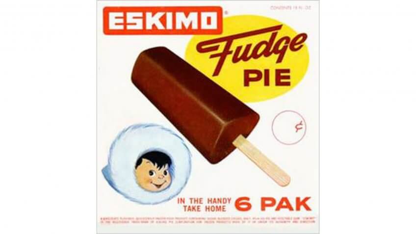 Eskimo pie ice cream.