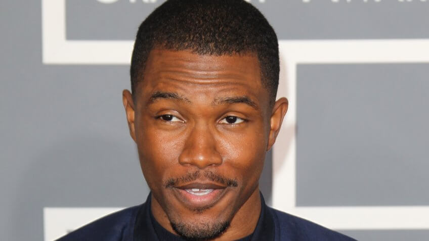 LOS ANGELES - FEB 10: Frank Ocean arrives at the 55th Annual Grammy Awards at the Staples Center on February 10, 2013 in Los Angeles, CA.