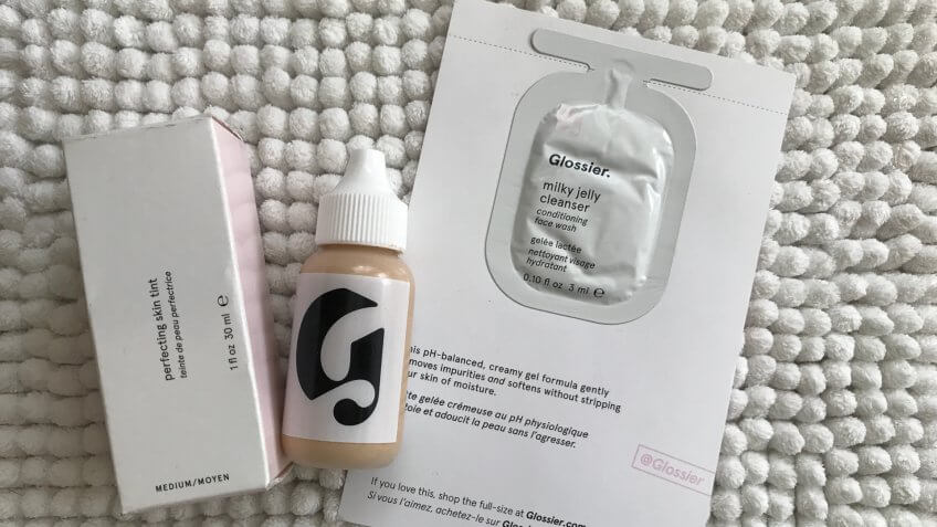 Glossier skin care beauty products