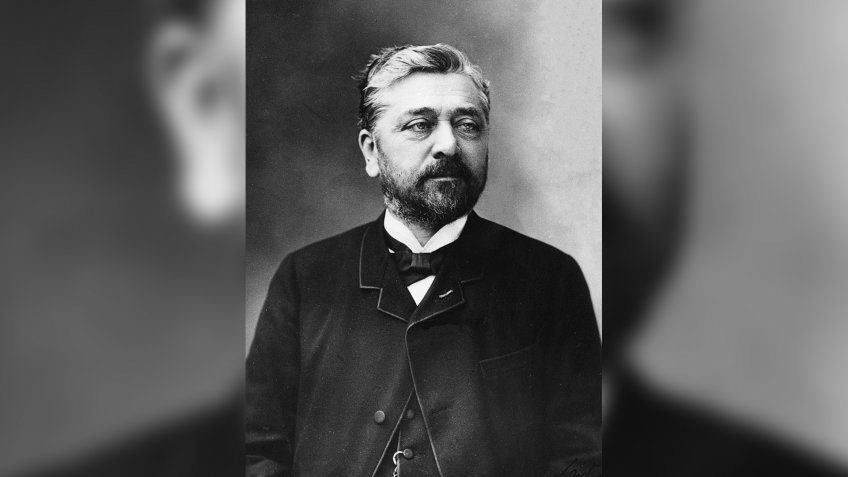 Gustav Eiffel metal frame work designer of the Statue of Liberty.