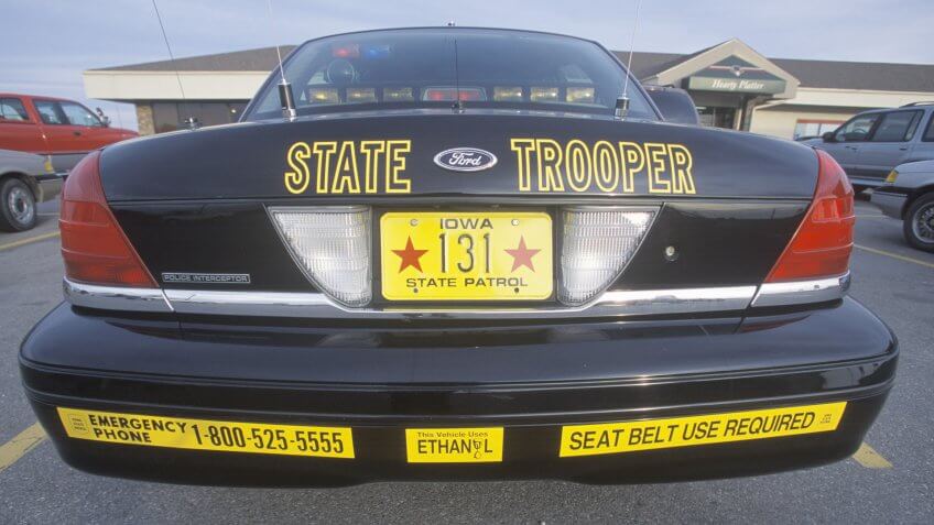 Iowa state patrol