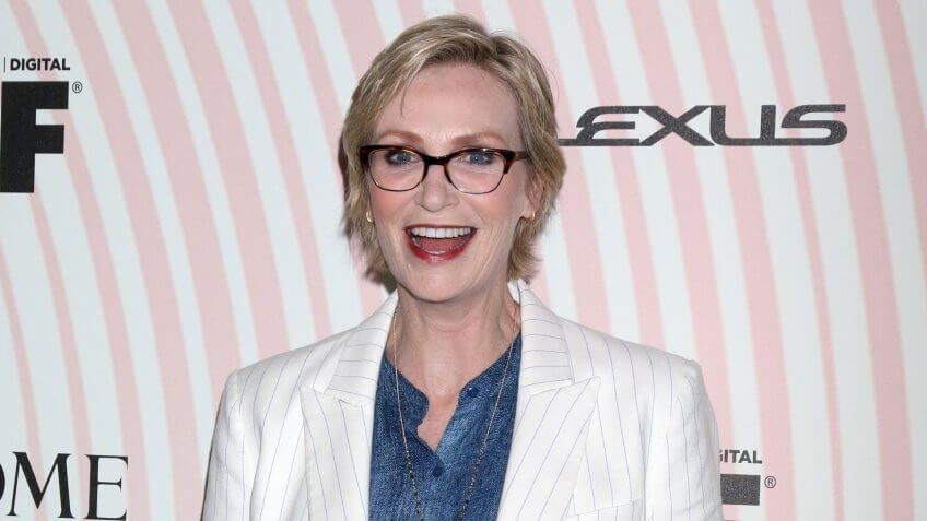 LOS ANGELES - JUN 13: Jane Lynch at the Women In Film 2018 Crystal + Lucy Awards at the Beverly Hilton Hotel on June 13, 2018 in Beverly Hills, CA.