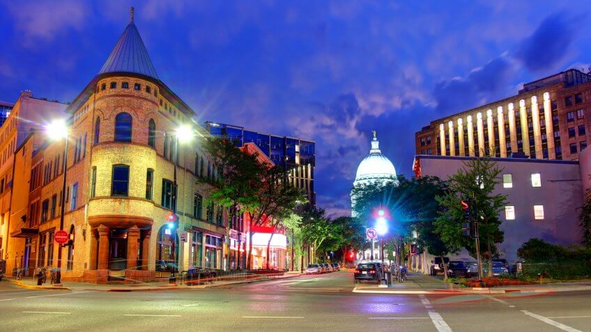 Madison is the capital of the U.