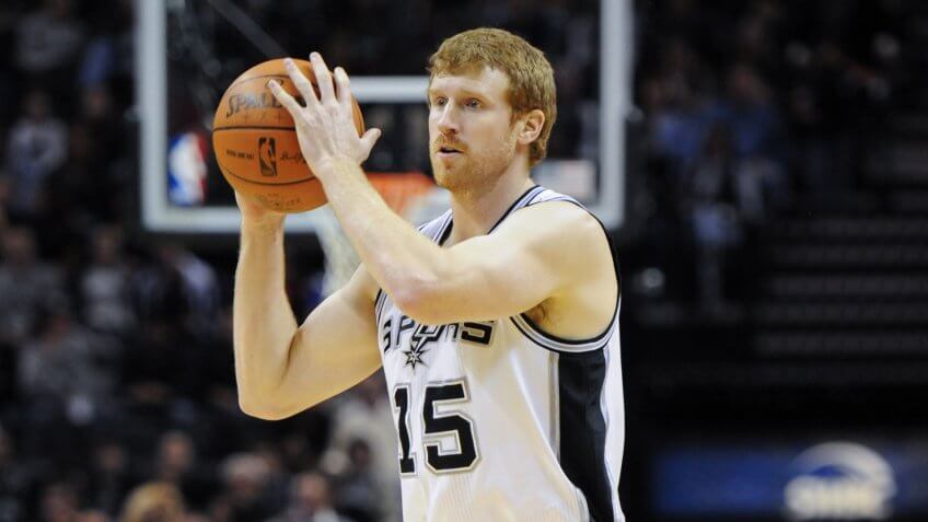 November 26 2010: San Antonio Spurs power forward Matt Bonner (15) at the AT&T Center in San Antonio, Tx.