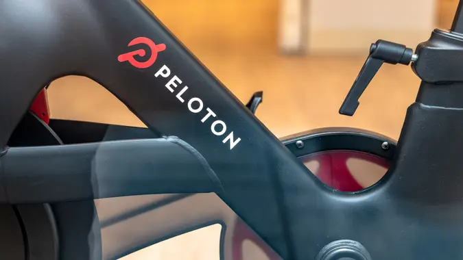 Peloton exercise bike