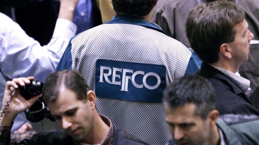 Mandatory Credit: Photo by Peter Foley/EPA/Shutterstock (7864133b)Refco Commodity Traders Buy and Sell November Oil Futures On the Floor of the New York Mercantile Exchange New York City Monday 17 October 2005 After Refco's Former Ceo Phillip Bennett Was Arrested Last Week On Securities Fraud and the Company's Stock Price Fell Sharply Refco is Trying to Sell-off It's Futures Business and Salvage Parts of the CompanyUsa New York Mercantile Exchange Refco - Oct 2005.
