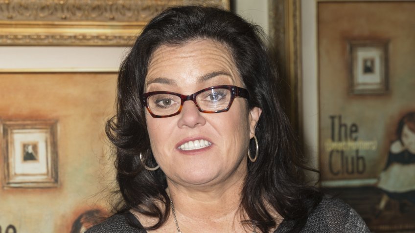 NEW YORK, NY - MAY 08, 2014: Comedian Rosie O'Donnell attends the "The (Dead Mothers) Club" premiere at HBO Theater.