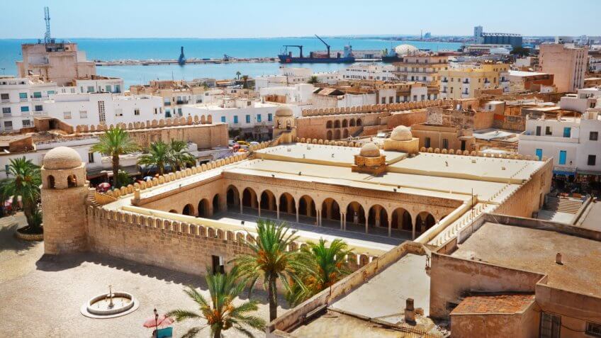 Great Mosque in Sousse, Tunisia.