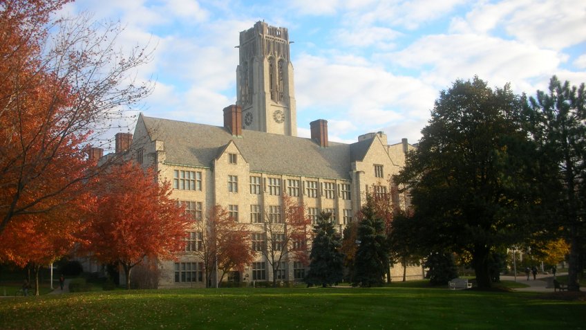 University Hall at The University of Toledo in Toledo, Ohio.