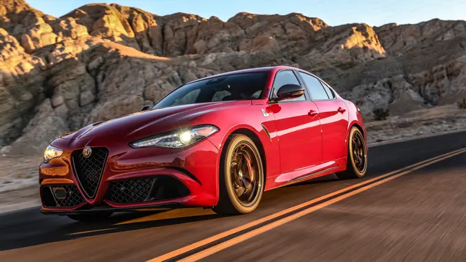 2020 Alfa Romeo Giulia Quadrifoglio.