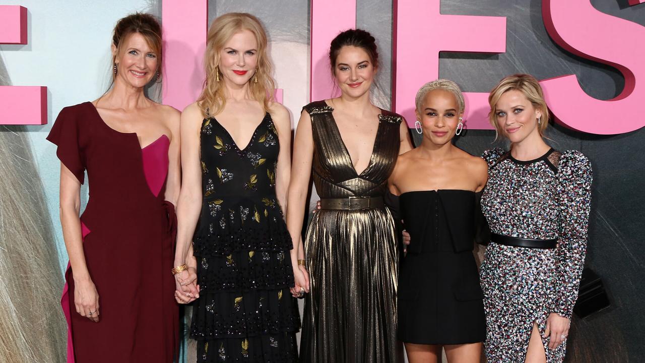 LOS ANGELES - FEB 7: Laura Dern, Nicole Kidman, Shailene Woodley, Zoe Kravitz, Reese Witherspoon at the "Big Little Lies" HBO Premiere at TCL Chinese Theater on February 7, 2017 in Los Angeles, CA.