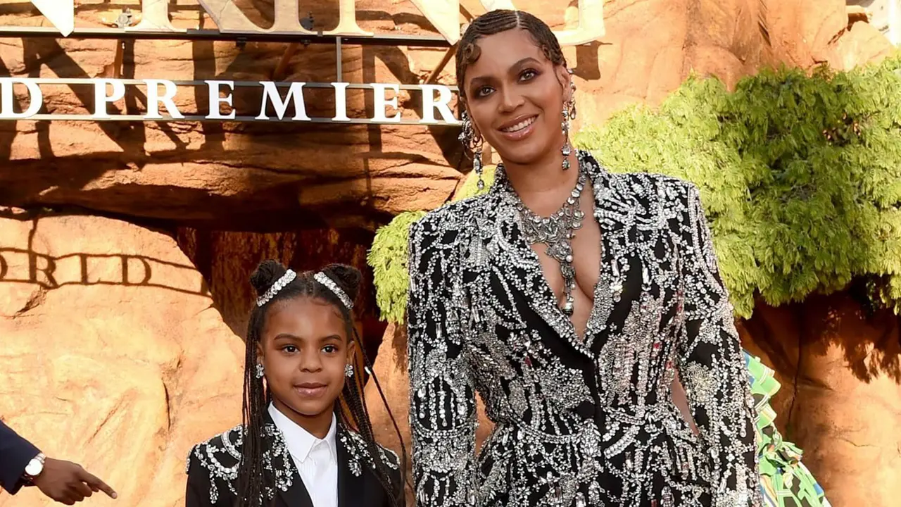 Mandatory Credit: Photo by Chris Pizzello/Invision/AP/Shutterstock (10331317c)Beyonce, Blue Ivy Carter.