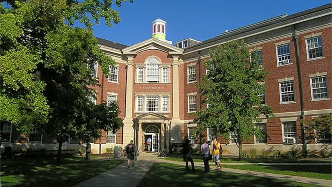 Carpenter Hall, on the Earlam College Campus, September 2005.