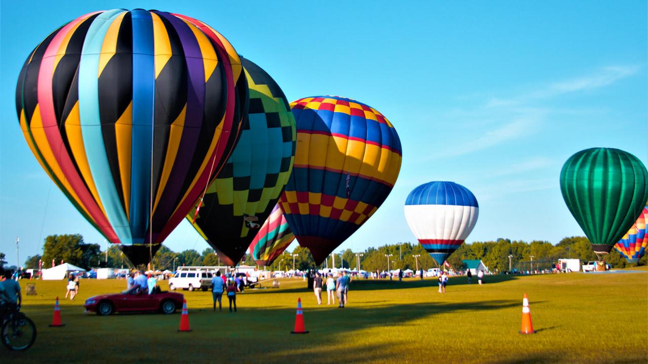 Decatur, AL/USA, 6/9/2019, Alabama Jubilee Hot Air Balloon Classic.