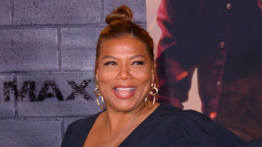 HOLLYWOOD, CA / USA - JANUARY 14, 2020: Queen Latifah at the Premiere Of Columbia Pictures' "Bad Boys For Life" held at TCL Chinese Theatre on January 14, 2020 in Hollywood, California.