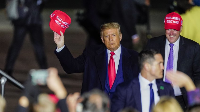 Mandatory Credit: Photo by TANNEN MAURY/EPA-EFE/Shutterstock (10780776u)US President Donald J.
