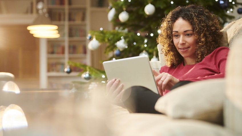Christmas online banking